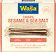 CRISPS SESAME & SEA SALT 190G