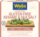 GLUTEN FREE & LACTOSE FREE SESAME & SEA SALT 240G