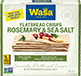 FLATBREAD CRISPS ROSEMARY & SEA SALT 190G