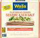 FLATBREAD CRISPS SESAME & SEA SALT 190G
